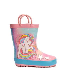 P7001 Κοριτσίστικο Γαλοτσάκι SMART KIDS Ροζ