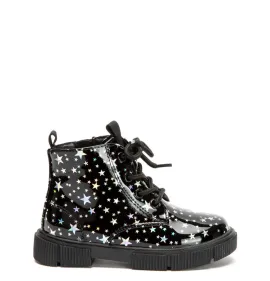 P7006B Κοριτσίστικο Μποτάκι SMART KIDS Μαύρο