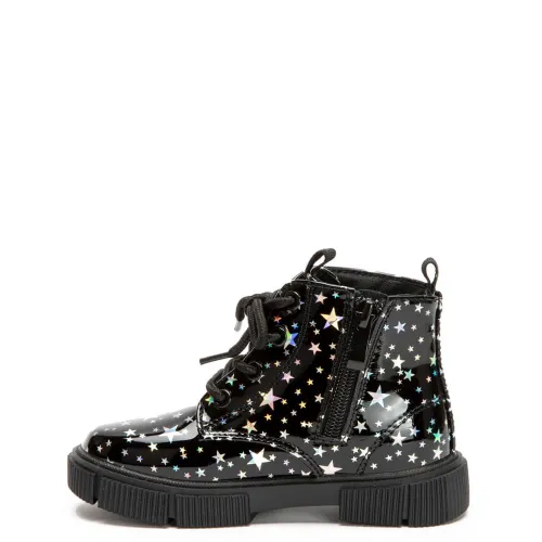 P7006B Girl's Boots SMART KIDS Black