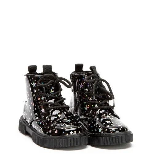 P7006B Girl's Boots SMART KIDS Black