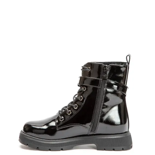 P7007B Girl's Boots SMART KIDS Black