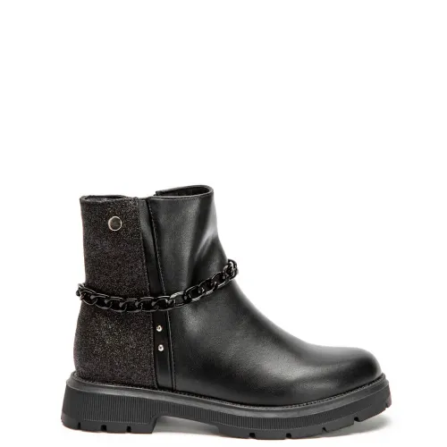 P7008B Girl's Boots SMART KIDS Black