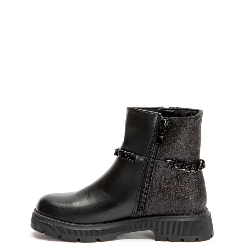 P7008B Girl's Boots SMART KIDS Black