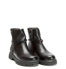 P7008B Κοριτσίστικο Μποτάκι SMART KIDS Μαύρο