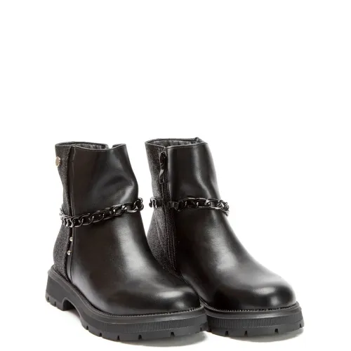 P7008B Girl's Boots SMART KIDS Black