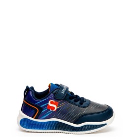 P7012BL Boy's Sneakers  With Lights SMART KIDS Blue P7012BL Boy's Sneakers  With Lights SMART KIDS Blue