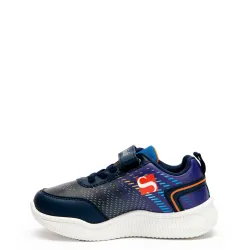 P7012BL Αγορίστικο Sneakers Με Φωτάκια SMART KIDS Μπλε