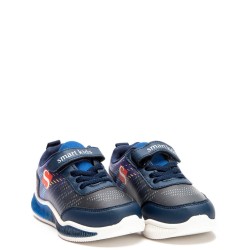 P7012BL Αγορίστικο Sneakers Με Φωτάκια SMART KIDS Μπλε