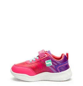 P7012F Κοριτσίστικο Sneakers Με Φωτάκια SMART KIDS Φουξ