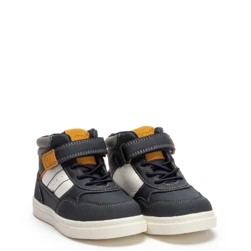 P7014BL Αγορίστικο Μποτάκι  CRECENDO Μπλε