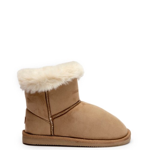 P7016T Girl's Boots CRECENDO Taupe P7016T Girl's Boots CRECENDO Taupe
