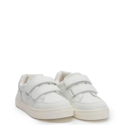 P7018W Kid's Sneakers CRECENDO White
