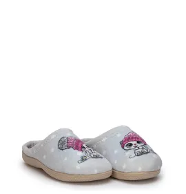 P7020GR Κοριτσίστικο Παντοφλάκι VESNA Γκρι P7020GR Κοριτσίστικο Παντοφλάκι VESNA Γκρι