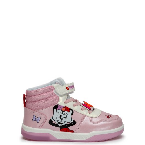 P7022P Girl's Sneakers With Lights DISNEY MINNIE Pink P7022P Girl's Sneakers With Lights DISNEY MINNIE Pink