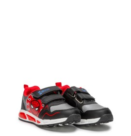 P7028B Αγορίστικο Sneakers Με Φωτάκια ZAK SHOES Μαύρο