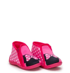 P7031F Κοριτσίστικο Παντοφλάκι SMART KIDS Φουξ