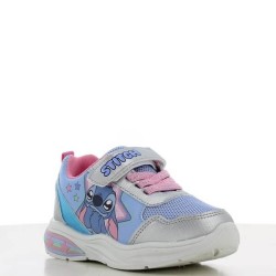 P7035L Κοριτσίστικο Sneakers LEOMIL LILO & STITCH Με Φωτάκια Λιλά