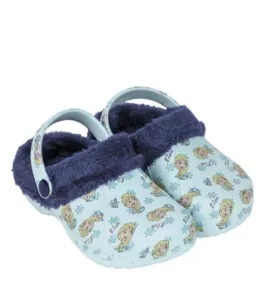 P7039S Κοριτσίστικο Σαμπό-Παντοφλάκι DISNEY FROZEN Σιέλ