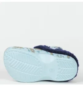 P7039S Κοριτσίστικο Σαμπό-Παντοφλάκι DISNEY FROZEN Σιέλ