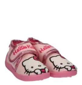 P7042P Κοριτσίστικο Παντοφλάκι DISNEY HELLO KITTY Ροζ