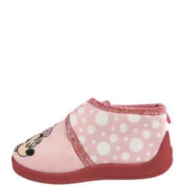 P7043P Κοριτσίστικο Παντοφλάκι DISNEY MINNIE και DAIZY Ροζ