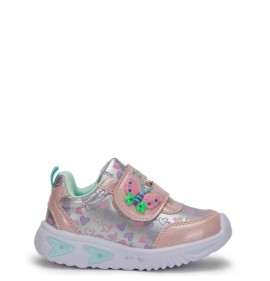 P7044P Κοριτσίστικο Sneakers Με Φωτάκια ZAK SHOES Ροζ