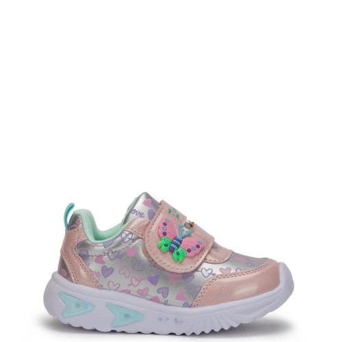 P7044P Girl's Sneakers With Lights ZAK SHOES Pink P7044P Girl's Sneakers With Lights ZAK SHOES Pink