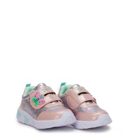 P7044P Κοριτσίστικο Sneakers Με Φωτάκια ZAK SHOES Ροζ