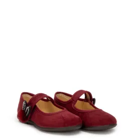 P7047BO Κοριτσίστικη Μπαλαρίνα VULLADI Μπορντό