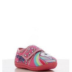P7050P Κοριτσίστικο Παντοφλάκι DISNEY UNICORN Ροζ