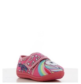 P7050P Κοριτσίστικο Παντοφλάκι DISNEY UNICORN Ροζ