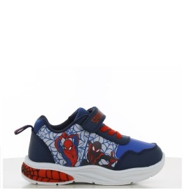 P7066BL Αγορίστικο Sneakers Με Φωτάκια LEOMIL SPIDERMAN Μπλε
