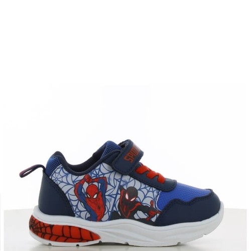 P7066BL Αγορίστικο Sneakers Με Φωτάκια LEOMIL SPIDERMAN Μπλε