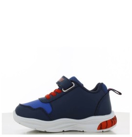 P7066BL Αγορίστικο Sneakers Με Φωτάκια LEOMIL SPIDERMAN Μπλε