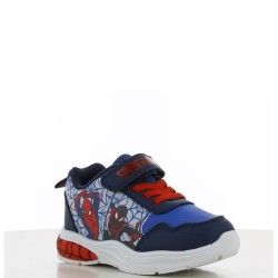 P7066BL Αγορίστικο Sneakers Με Φωτάκια LEOMIL SPIDERMAN Μπλε