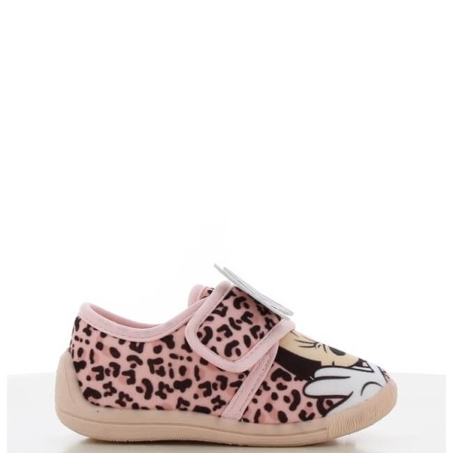 P7067P Κοριτσίστικο Παντοφλάκι DISNEY MINNIE Ροζ