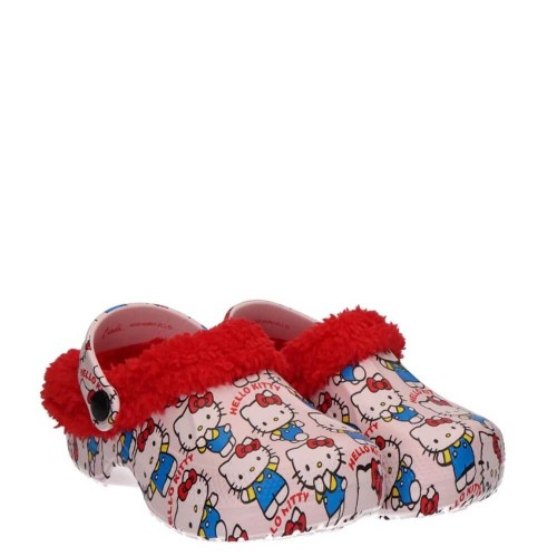 P7071P Κοριτσίστικο Σαμπό-Παντοφλάκι DISNEY HELLO KITTY Ροζ