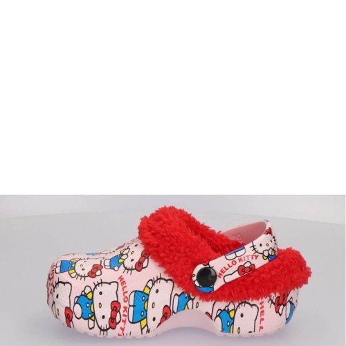 P7071P Κοριτσίστικο Σαμπό-Παντοφλάκι DISNEY HELLO KITTY Ροζ