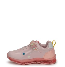 P7072P Κοριτσίστικο Sneakers Με Φωτάκια DISNEY MINNIE Ροζ