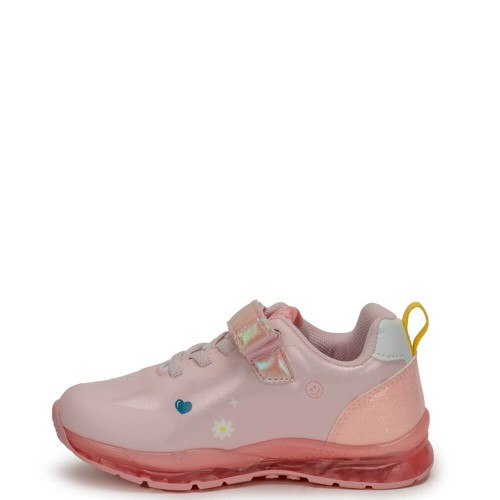 P7072P Κοριτσίστικο Sneakers Με Φωτάκια DISNEY MINNIE Ροζ