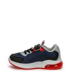 P7074B Αγορίστικο Sneakers Με Φωτάκια DISNEY SPIDERMAN Μαύρο