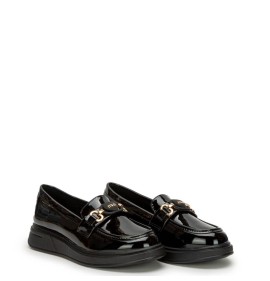 P7075B Κοριτσίστικο Loafers ZAK SHOES Μαύρο