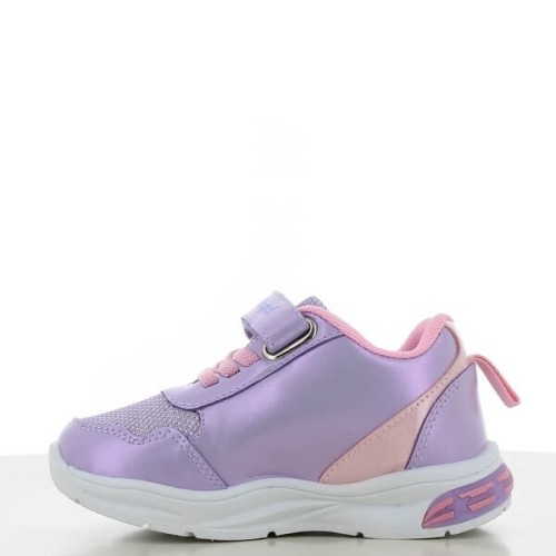 P7084L Κοριτσίστικο Sneakers LEOMIL LILO & STITCH Με Φωτάκια Λιλά