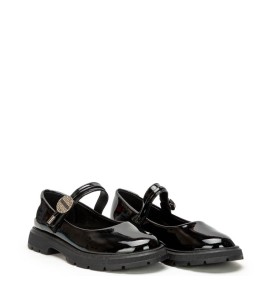 P7087B Κοριτσίστικο Loafers ZAK SHOES Μαύρο