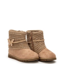 P7091BE Κοριτσίστικο Μποτάκι ZAK SHOES Μπεζ
