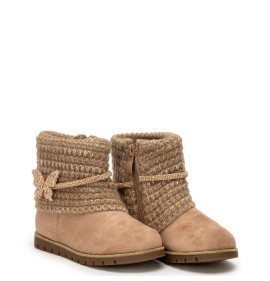 P7091BE Κοριτσίστικο Μποτάκι ZAK SHOES Μπεζ