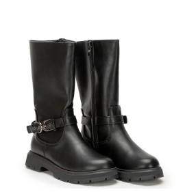 P7092B Κοριτσίστικη Μπότα ZAK SHOES Μαύρο