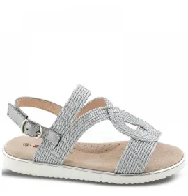 P788S Κοριτσίστικο Ανατομικό Πέδιλο SMART KIDS Ασημί
