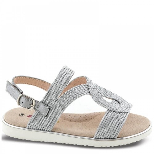 P788S Girl's Anatomical Sandals SMART KIDS Silver P788S Girl's Anatomical Sandals SMART KIDS Silver