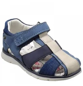P796BL Αγορίστικο Ανατομικό Παπουτσοπέδιλο SMART KIDS Μπλε